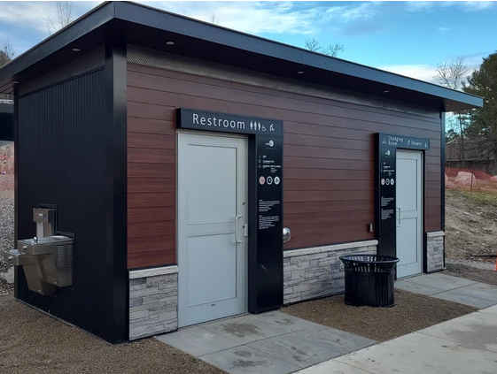 Waterfront washroom/shower update